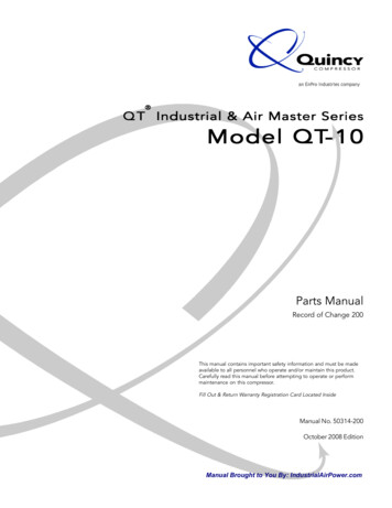 QTQTQT Industrial & Air Master Series Model QT-10-10-10