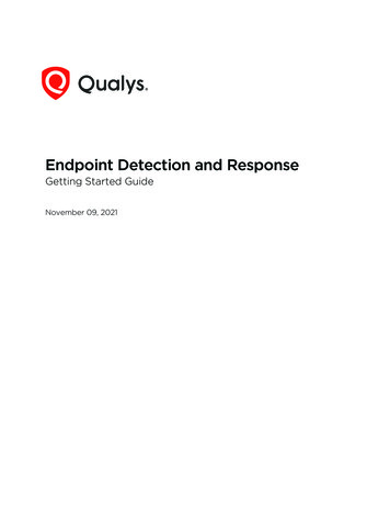 Endpoint Detection And Response - Qualys
