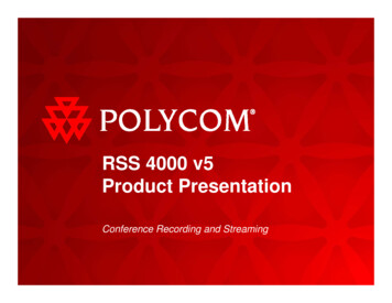 RSS 4000 Product Presentation Rev 1.ppt - Tzmc.us