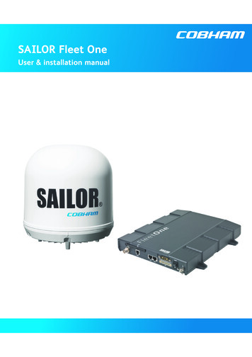 SAILOR Fleet One - Satmodo