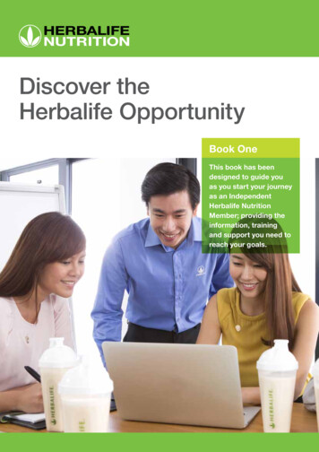 Discover The Herbalife Opportunity - Nutrition Geeks