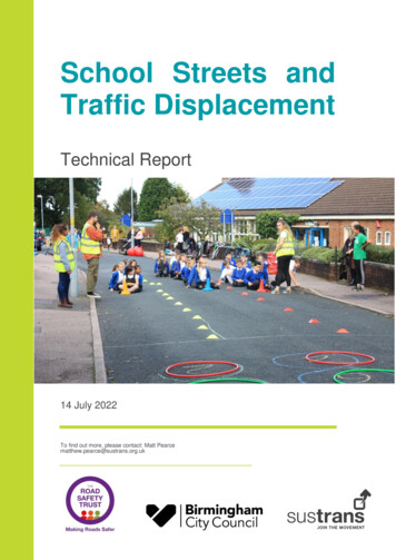 School Streets And Traffic Displacement - Sustrans .uk