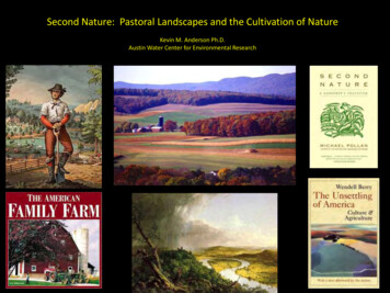 Second Nature: Pastoral Landscapes And The Cultivation Of Nature