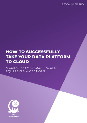 EBook - How To Successfully Take Your Data Platform To Cloud Taitto Final
