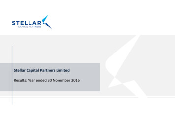 Stellar Capital Partners Limited