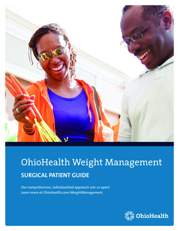SURGICAL PATIENT GUIDE - OhioHealth