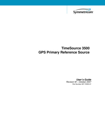 TimeSource 3500 GPS Primary Reference Source - Ventura Telephone