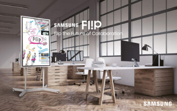 Flip The Future Of Collaboration - Samsung Display Solutions