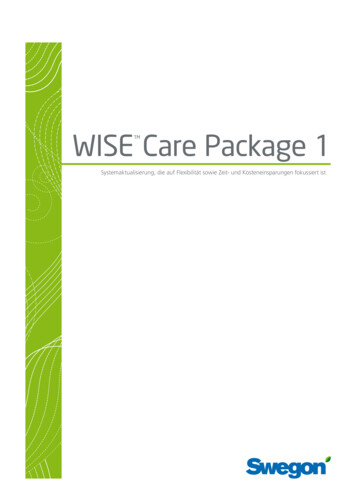 WISE TM Care Package 1 - Swegon