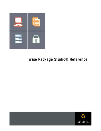 Wise Package Studio Reference