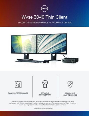 Wyse 3040 Thin Client - Bitpipe