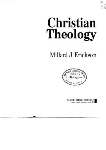Christian Theology - SABDA 