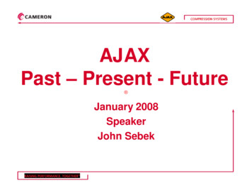 AJAX Past Present - Future