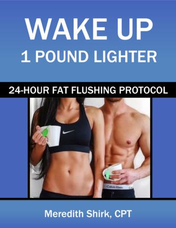 Pound Lighter - Wake Up Lean - Wakeup Lean