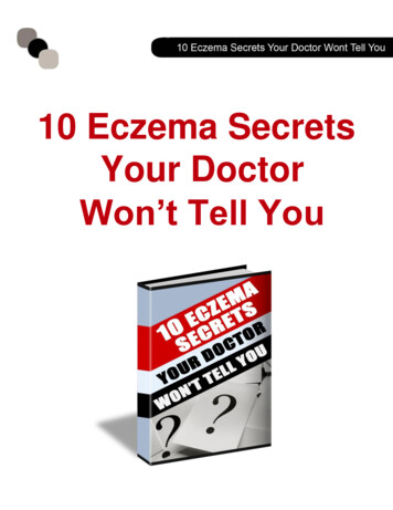10 Eczema Secrets Your Doctor Won’t Tell You 10 Eczema .