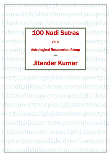 100 Nadi Sutras - Archive
