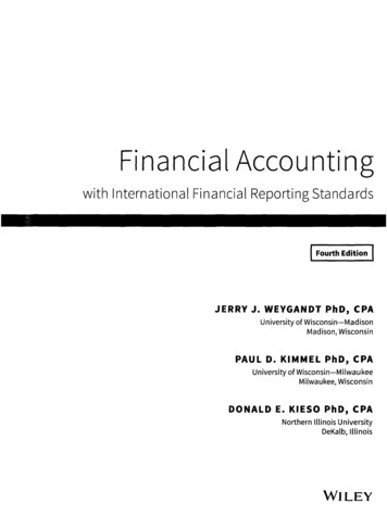 Financial Accounting With International Financial .
