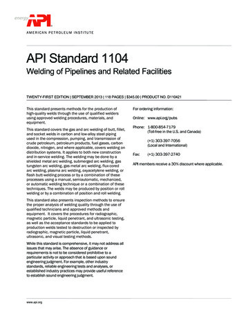API Standard 1104