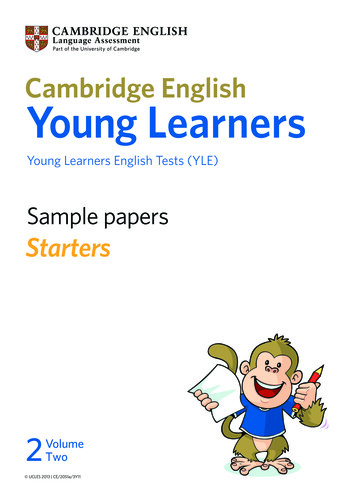 Young Learners - Cambridge English