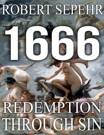 Robert Sepehr REDEMPTION 1666 - Internet Archive