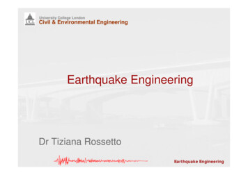 17 Earthquake Engineering-TR - UCL