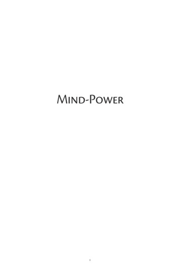 Mind Power: The Secret Of Mental Magic - YOGeBooks