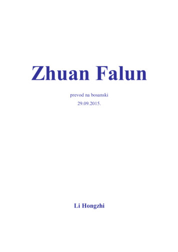 Zhuan Falun (bosanski Prevod)