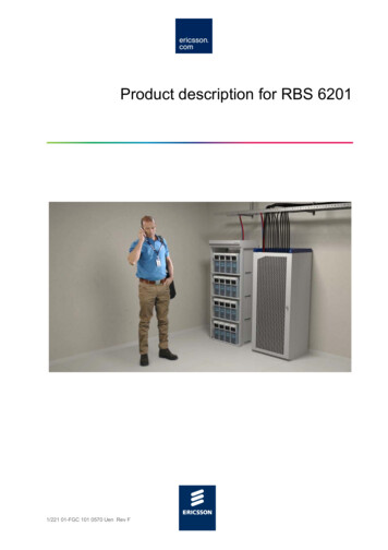Product Description For RBS 6201 - Lafibre.info