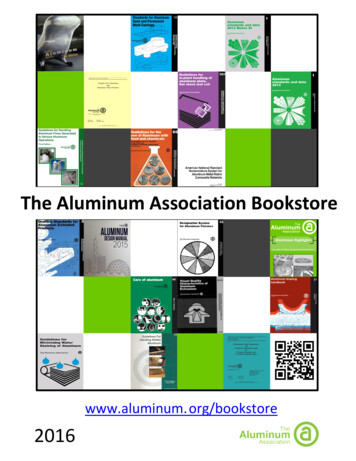 The Aluminum Association Bookstore