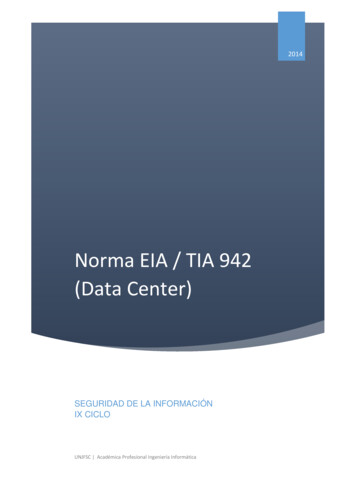 Norma EIA / TIA 942 (Data Center)