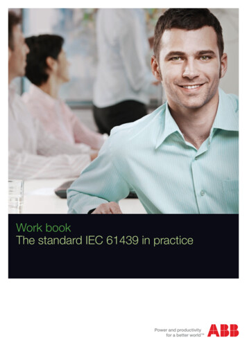 Work Book The Standard IEC 61439 In Practice