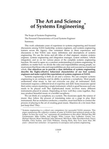 The Art And Science Of Systems Engineering