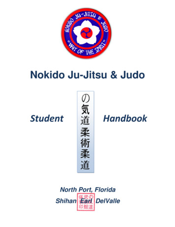 Nokido Ju-Jitsu & Judo Student Handbook