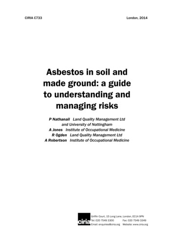 Asbestos In Soil And Made Ground: A Guide To Understanding .