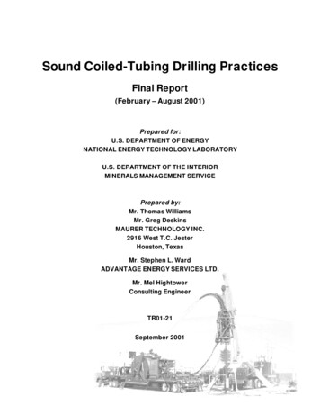 Sound Coiled-Tubing Drilling Practices