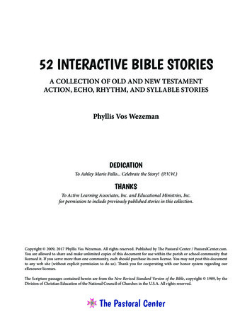 52 INTERACTIVE BIBLE STORIES