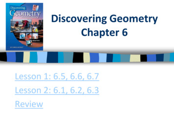 Discovering Geometry Chapter 6 - Rvrhs 