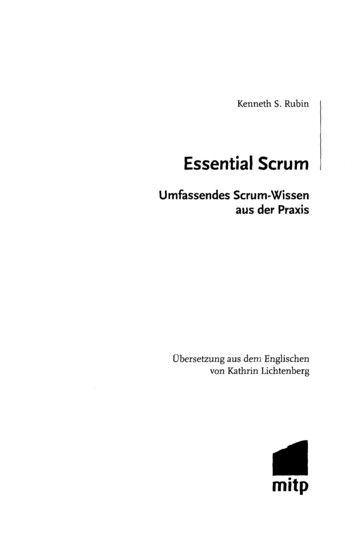 Essential Scrum : Umfassendes Scrum-Wissen Aus Der Praxis