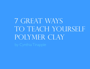 7 GREAT WAYS TO TEACH YOURSELF POLYMER CLAY