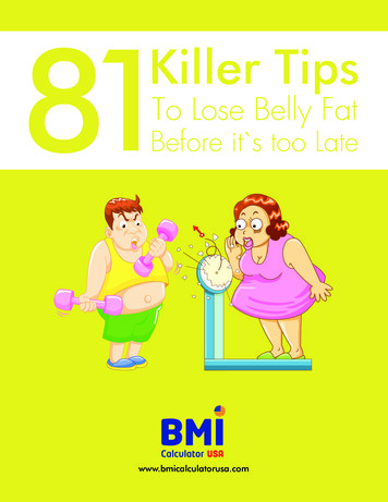 81Killer Tips - BMI Calculator Ireland
