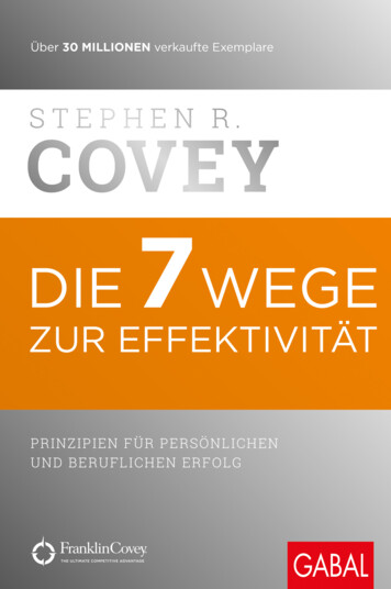 Stephen R. Covey - GABAL Verlag