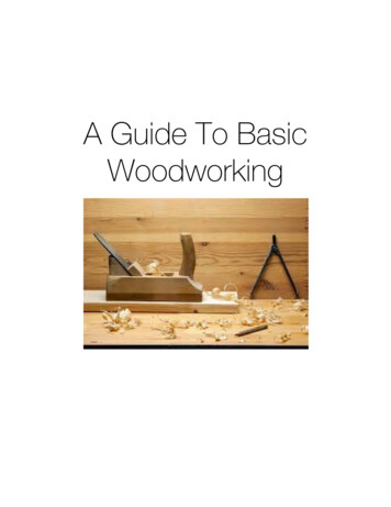 A Guide To Basic Woodworking - FREE Woodworking .