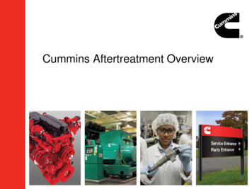 Cummins Aftertreatment Overview - Buses