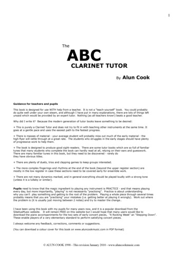 ABC Clarinet Tutor - Aluncook 