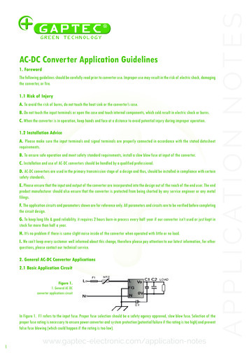 Application-Notes ACDC Layout 1 - Gaptec Electronic