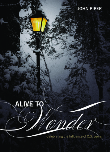 Alive To Wonder X - FREE CHRISTIAN E-BOOKS - Free .