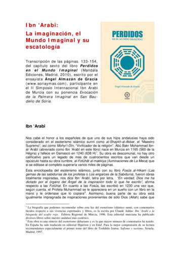 Ibn ‘Arabî: La Imaginación, El Mundo Imaginal Y Su Escatología