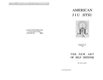 AMERICAN JIU J ITSU - Judo Info Online Dojo