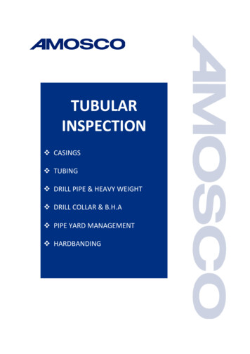 TUBULAR INSPECTION - AMOSCO