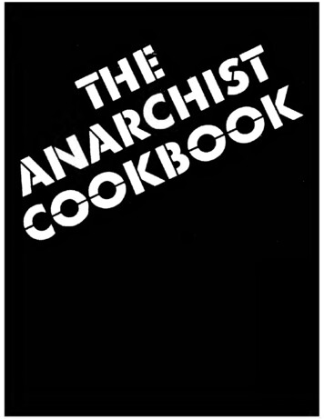 Anarchist Cookbook By WP